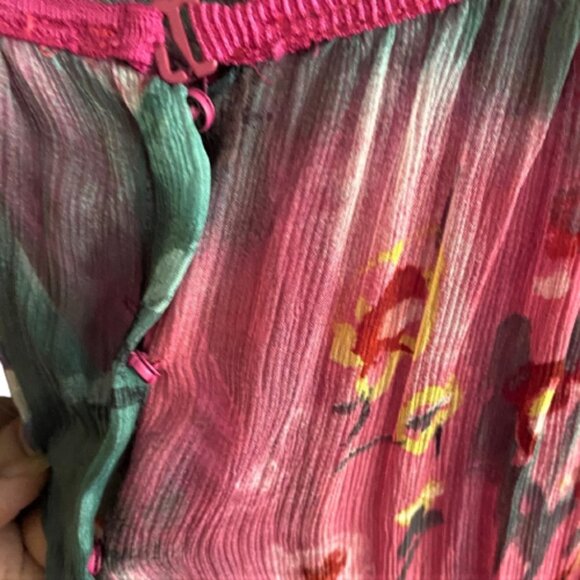 Y2K Philosophy di Alberta Ferretti silk & lace baby doll lingerie dress - Picture 9 of 14